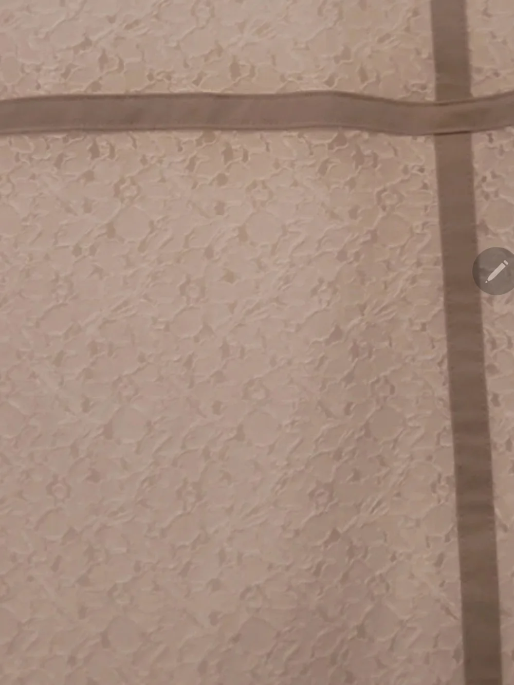 Michael Kors Cream Sleeveless Textured Shift Dress with Tan Trim